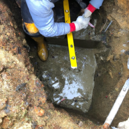 Construction d'un Mur de Soutènement en Blocs de Béton pour un Terrain en Pente Senlis